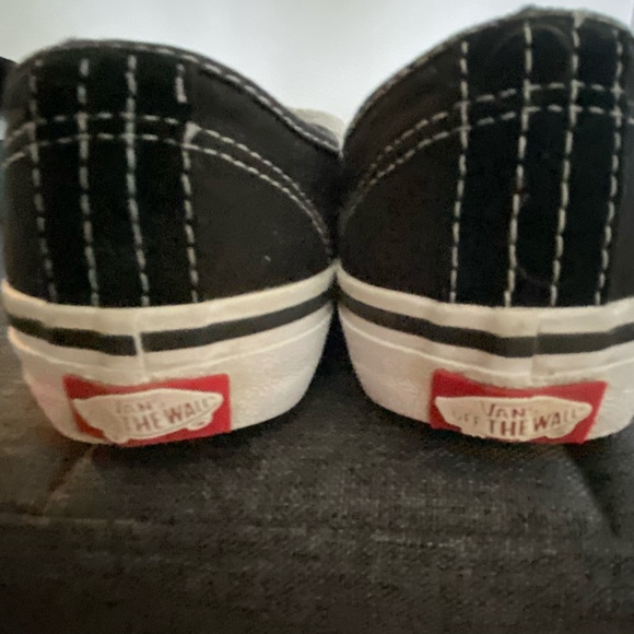 Vans Black Canvas Lace Up Pro Skateboard Casual Vacation Sneaker-Sz-Mens-4 - Picture 7 of 16